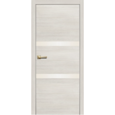 Дверь межкомнатная Сибирь Профиль Ла Стелла 2002 Ясень снежный, стекло белое